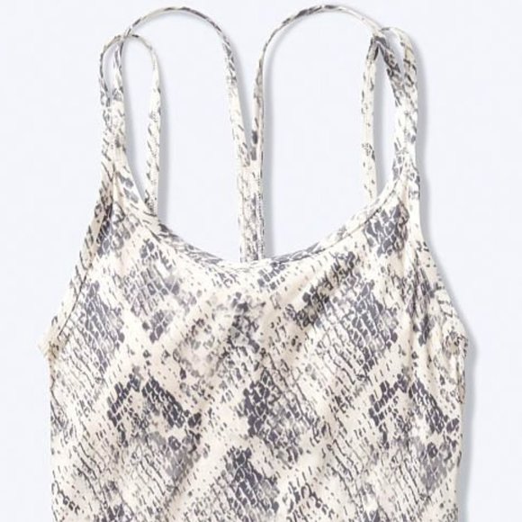 PINK VICTORIA'S SECRET Snake Workout Tank Brami Top Sz XS**NEW! - Picture 3 of 4